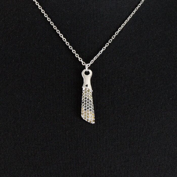 Swarovski Crystal-Embellished Silver Chain Necklace aa47763 124784489