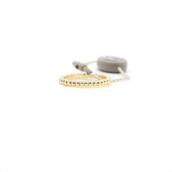 Van Cleef & Arpels Gold Beads Small Ring Size 10 - aa48058 125357313