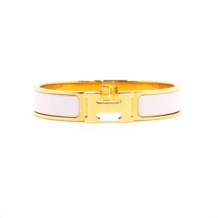 Hermes PM White Gold-Plated Women's Bracelet AA48256 125789492