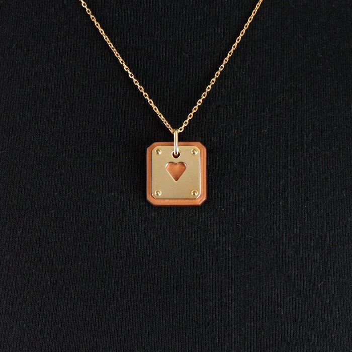Hermes de Coeur Pendant Necklace AA46996 123101284