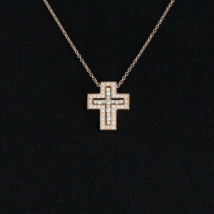 Damiani Belle Epoque Diamond Pendant Necklace 19x16MM Small aa46131 121318635
