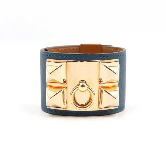 Hermes Medor Black Gold Metal Bracelet AA46167 120692900