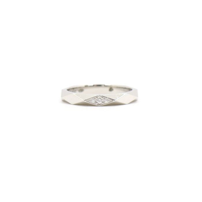 Boucheron Modern Platinum Diamond Wedding Ring Band with Inspiration - Size 11 JAL00090 120500836