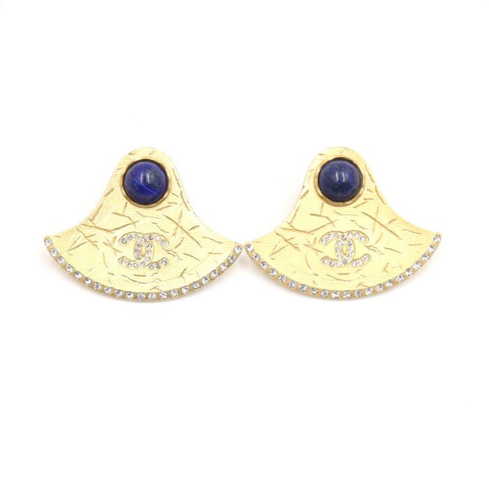 CHANEL Crystal Butterfly Earrings aa46457 121382137