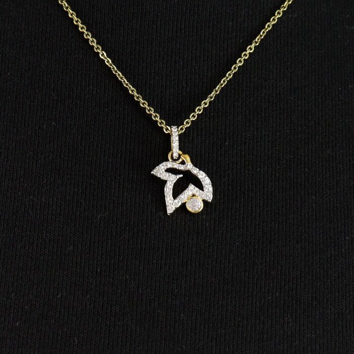 Swarovski Crystal Leaf Gold Plated Necklace 1506549 aa45534 119403238