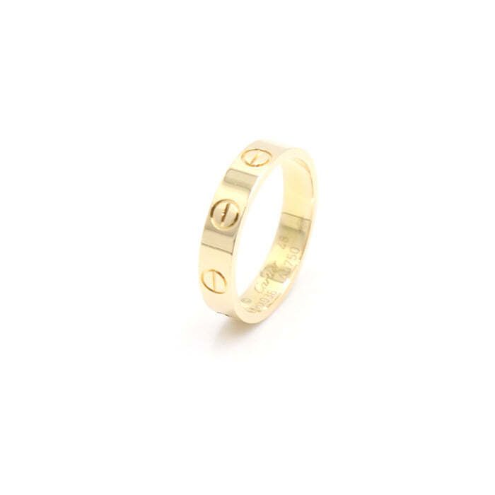 Cartier 18K Yellow Gold Love Ring Size 8 B40850 98807051