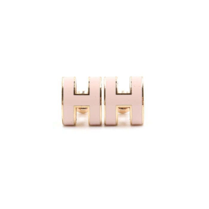 Hermes H608001FO85 POP H Pink Earrings 40735 91623818