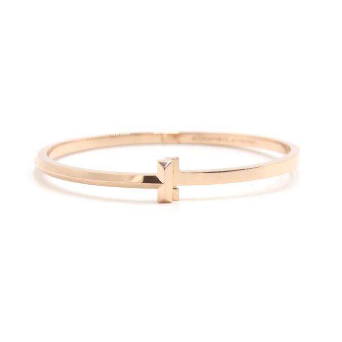Tiffany & Co T1 Hinged Narrow Bangle Bracelet AA39724 85539197