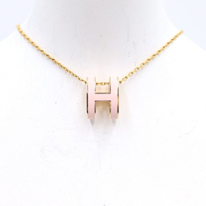 Hermes POP H Pop H Chain Necklace aa38377 76760302