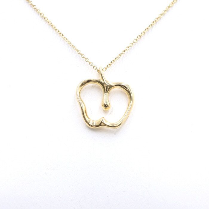 Tiffany & Co 18K Yellow Gold Elsa Peretti Apple Pendant Necklace 25931 43613960