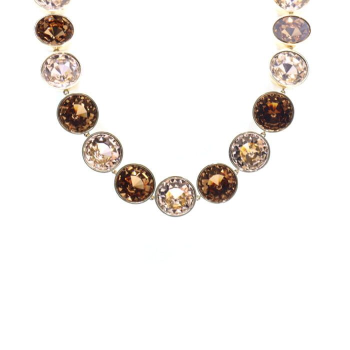 Louis Vuitton Over The Rainbow Necklace with Crystal Gold Finish M67086 45176285