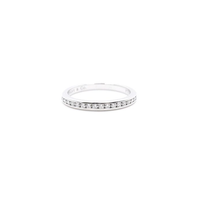 Tiffany & Co Platinum Tiffany Diamond Wedding Ring Size 8 18453 29741792