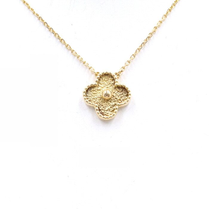 Van Cleef & Arpels Vintage Alhambra Pendant Necklace 18K Yellow Gold 32076 59343431