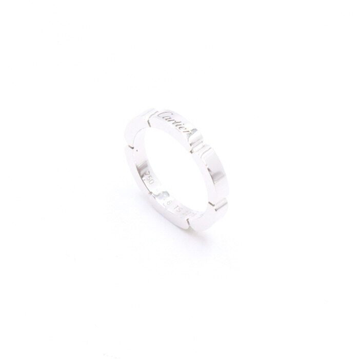 Cartier My Panda Wedding Band Ring 18K White Gold B40835 6 57288144