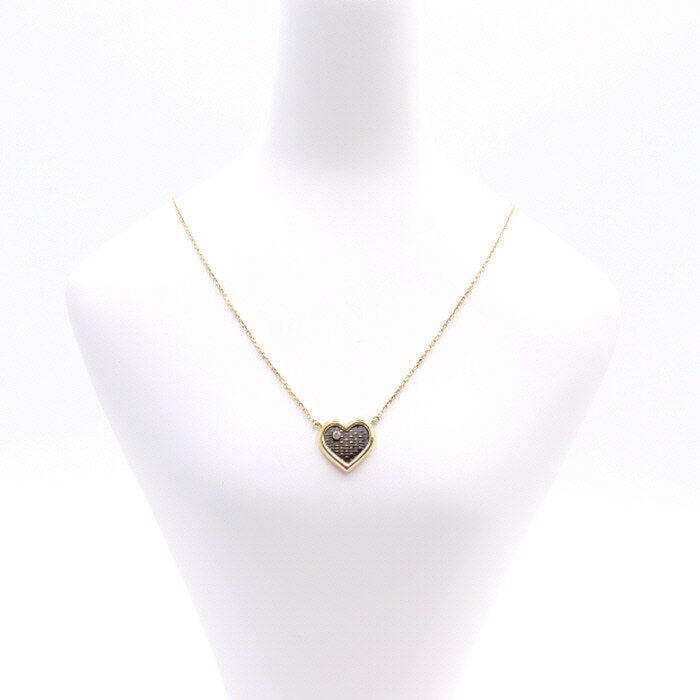 Van Cleef & Arpels 1P Diamond Heart Pendant Necklace 19209 30603560