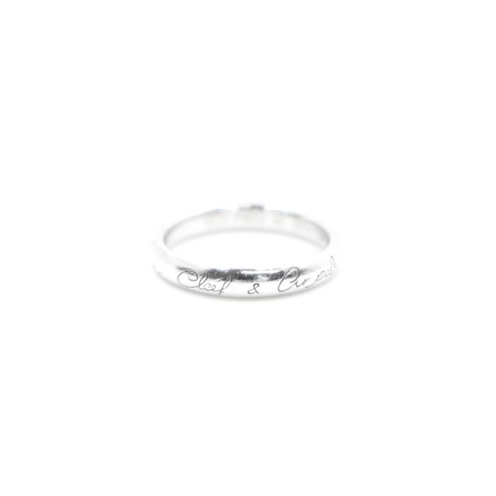 Van Cleef & Arpels Platinum Infinie Signature Wedding Ring 8 24710636