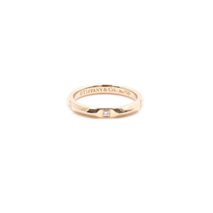 Tiffany & Co True Band 005CT 5P Diamond Ring 10 55244951