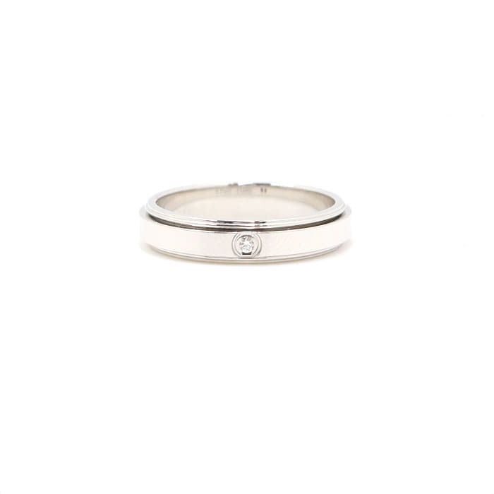 Piaget 18K White Gold 1P Diamond Possession Ring 21 126708310