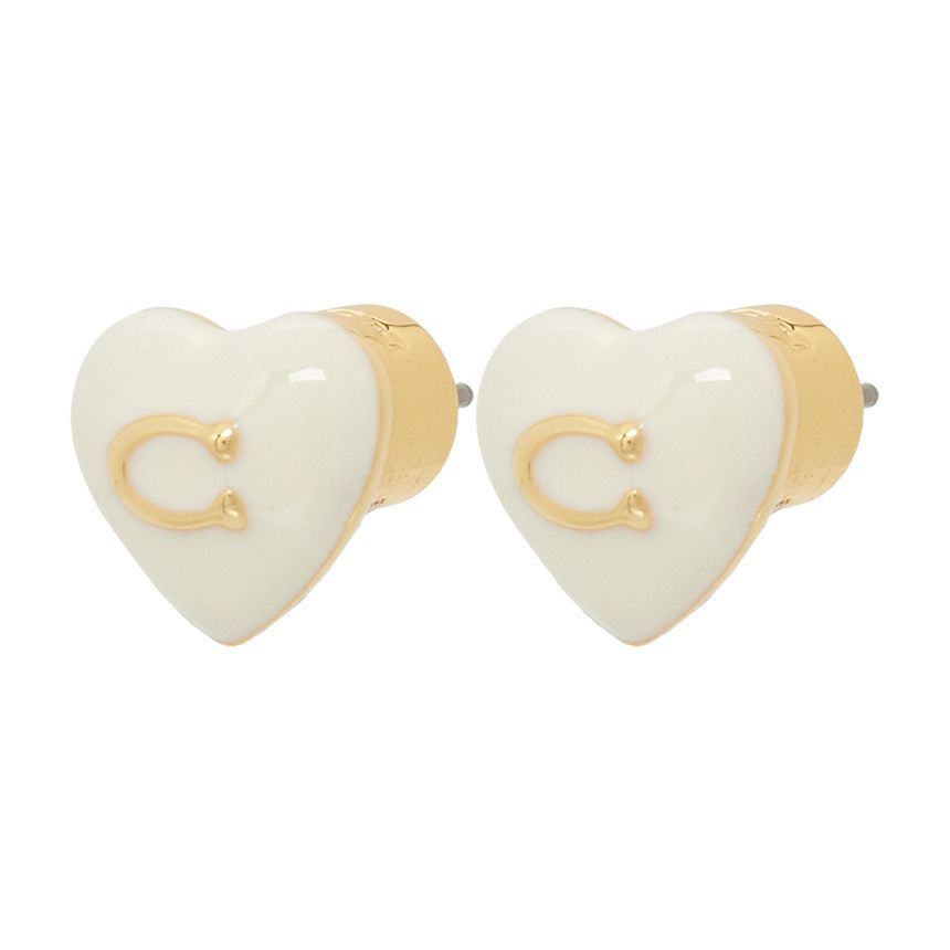 Coach Heart Earrings 518594 GLD 100 132707844