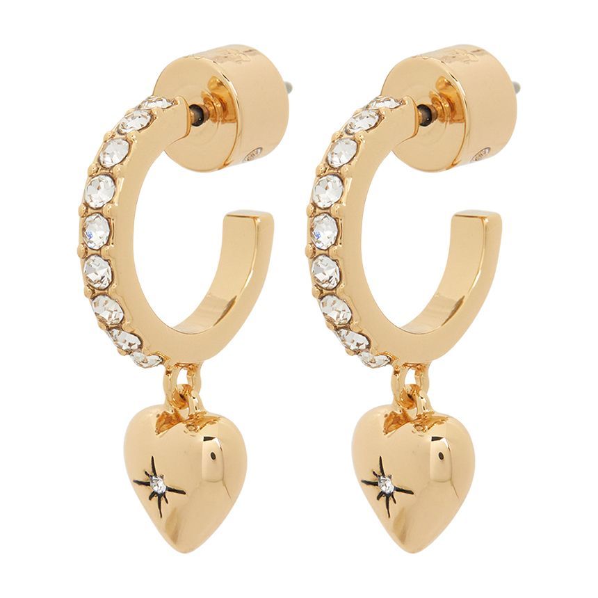 Coach Iconic Heart Women's Earrings 448322 GLD 710 132707829