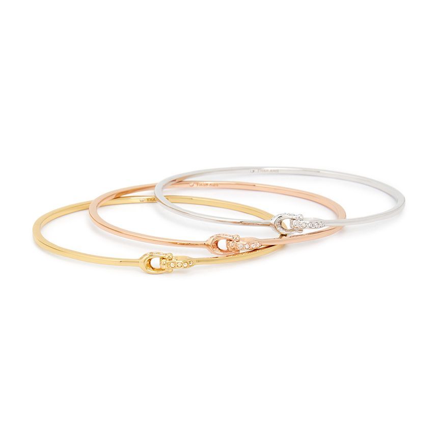 Coach Interlocking Signature Women's Bangle Bracelet 335756 TRI 973 132707809