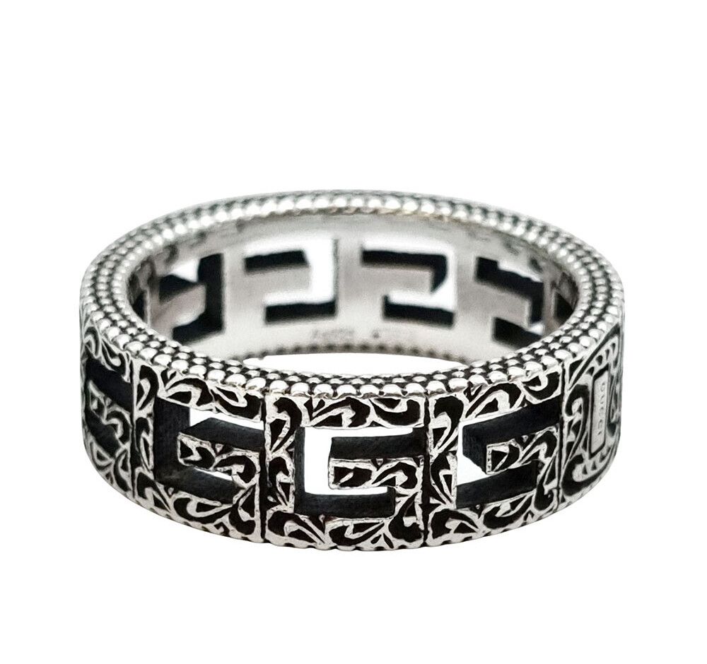 Gucci Square Silver Ring 7570954281 132621732