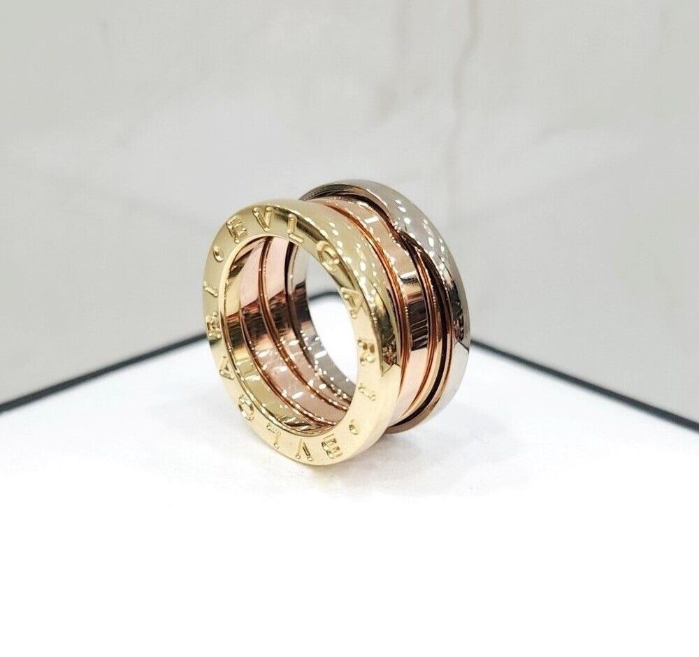 Bulgari 3-Band Ring Size 46 (SKU: 3) 132454730