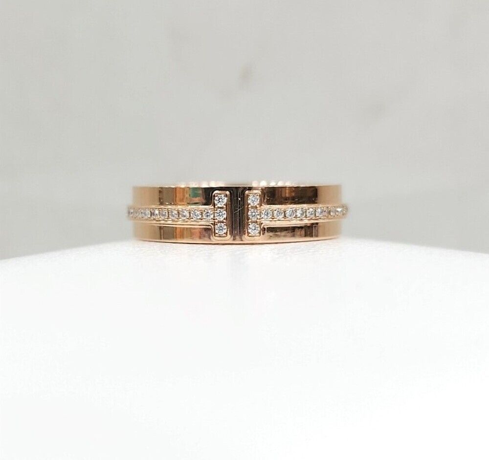 Tiffany & Co Narrow Diamond Ring Size 5 SKU t 132134367
