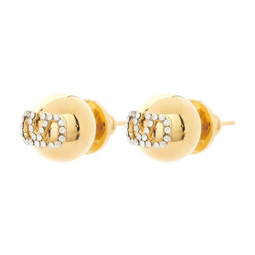 Valentino V Logo Signature Women's Earrings 6W2J0W64YCW MH5 131876856