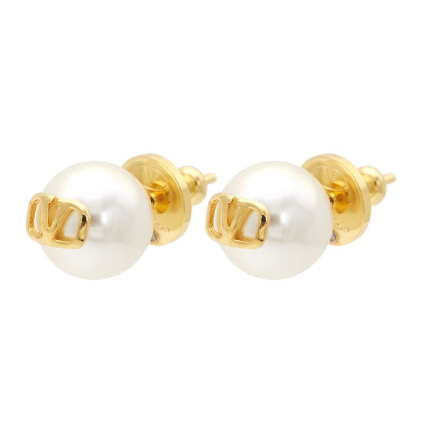 Valentino V Logo Signature Women's Earrings 6W2J0E35UXM 0O3 131876850