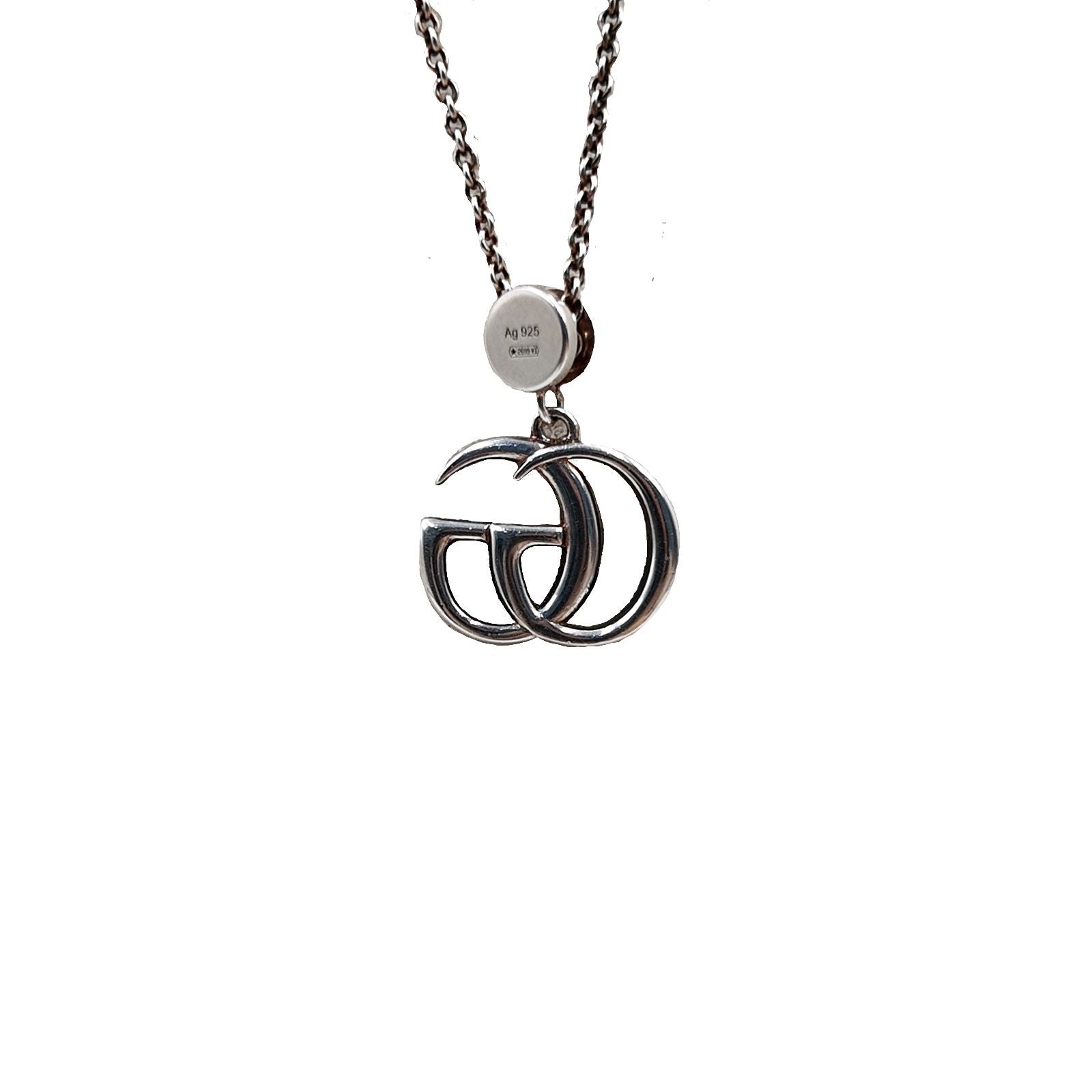Gucci Double G Pink Mother of Pearl Necklace 527399 132279511