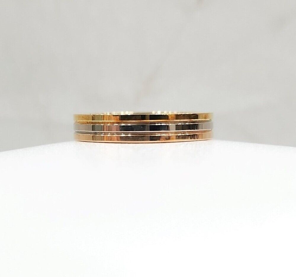 Cartier Wedding Band Ring 3.5MM Size 50 New SKU 131663984