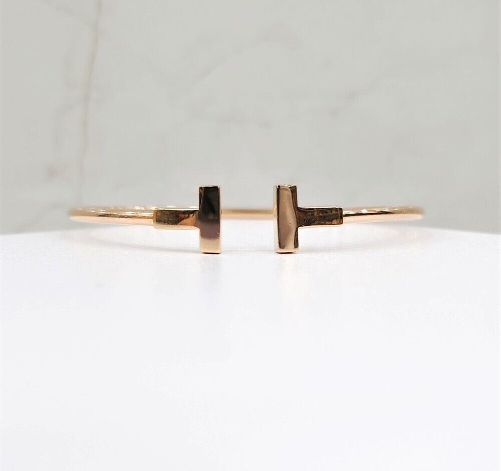 Tiffany & Co 18k Wire Bracelet 18K Yellow Gold M SKU 131664218