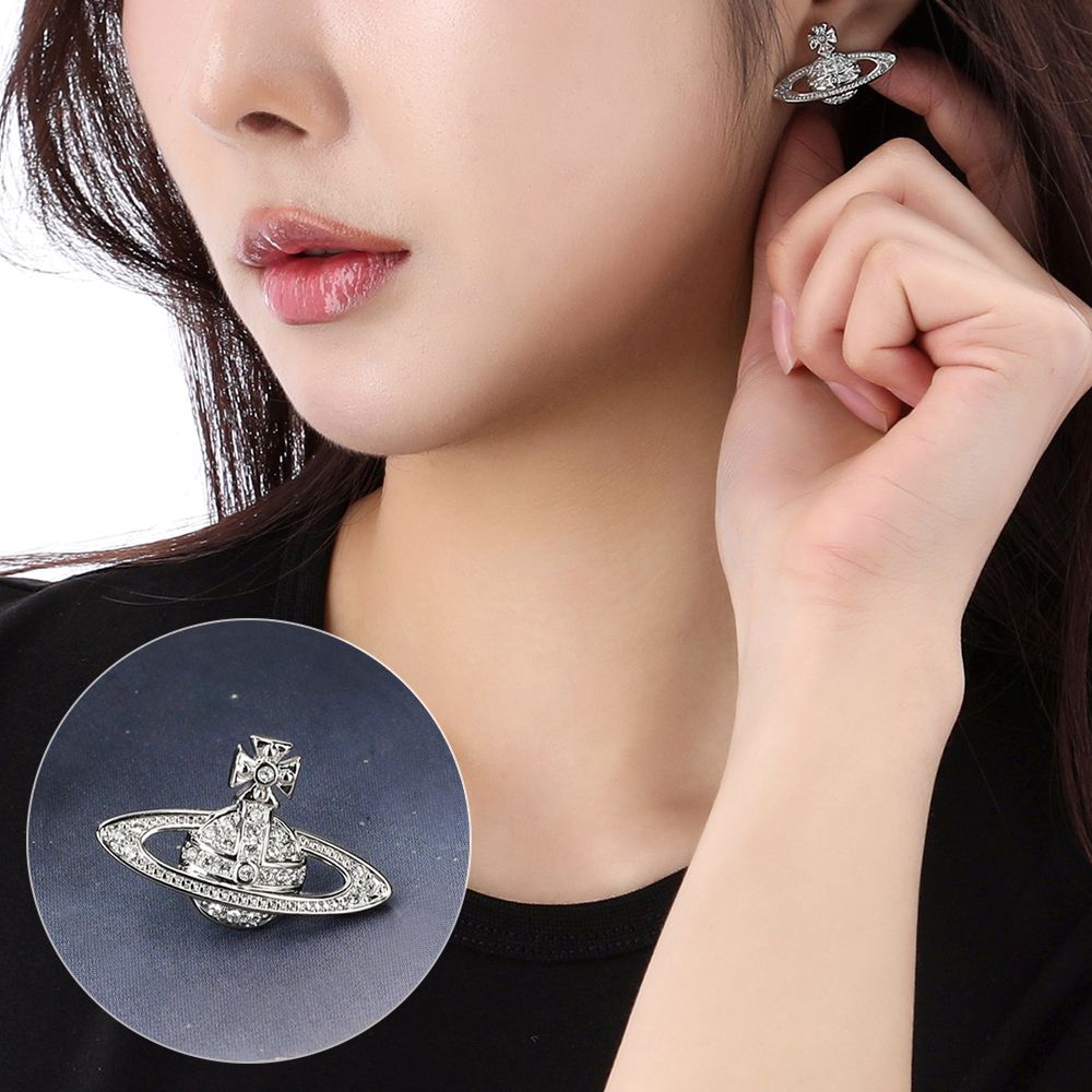 Vivienne Westwood Mini Bath Relief Earrings 131361054