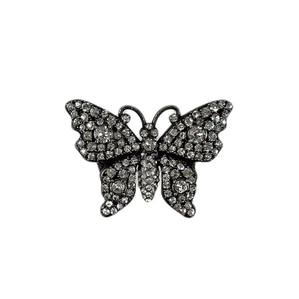 Gucci Crystal Stud Butterfly Ring 503932 64044546