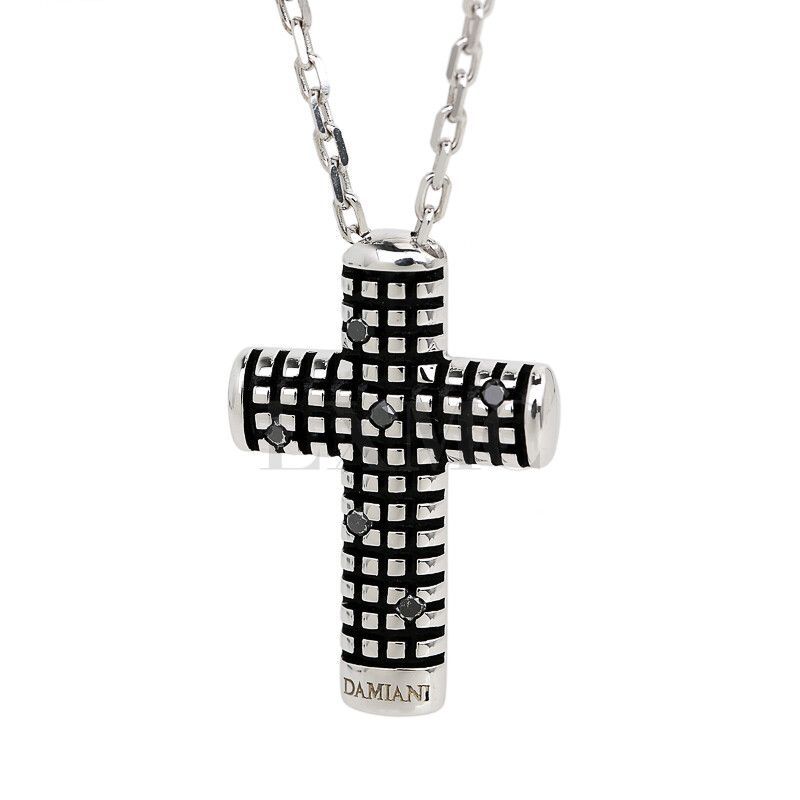 Damiani Metropolitan Cross Necklace with Diamond Pendant 129137198