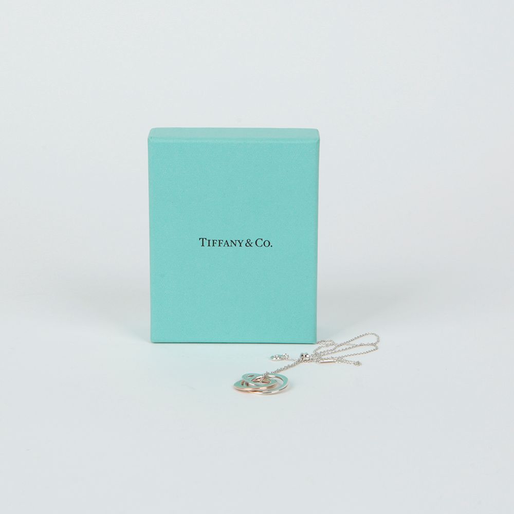 Tiffany & Co 1837 Triple Interlocking Circle Necklace 130968695