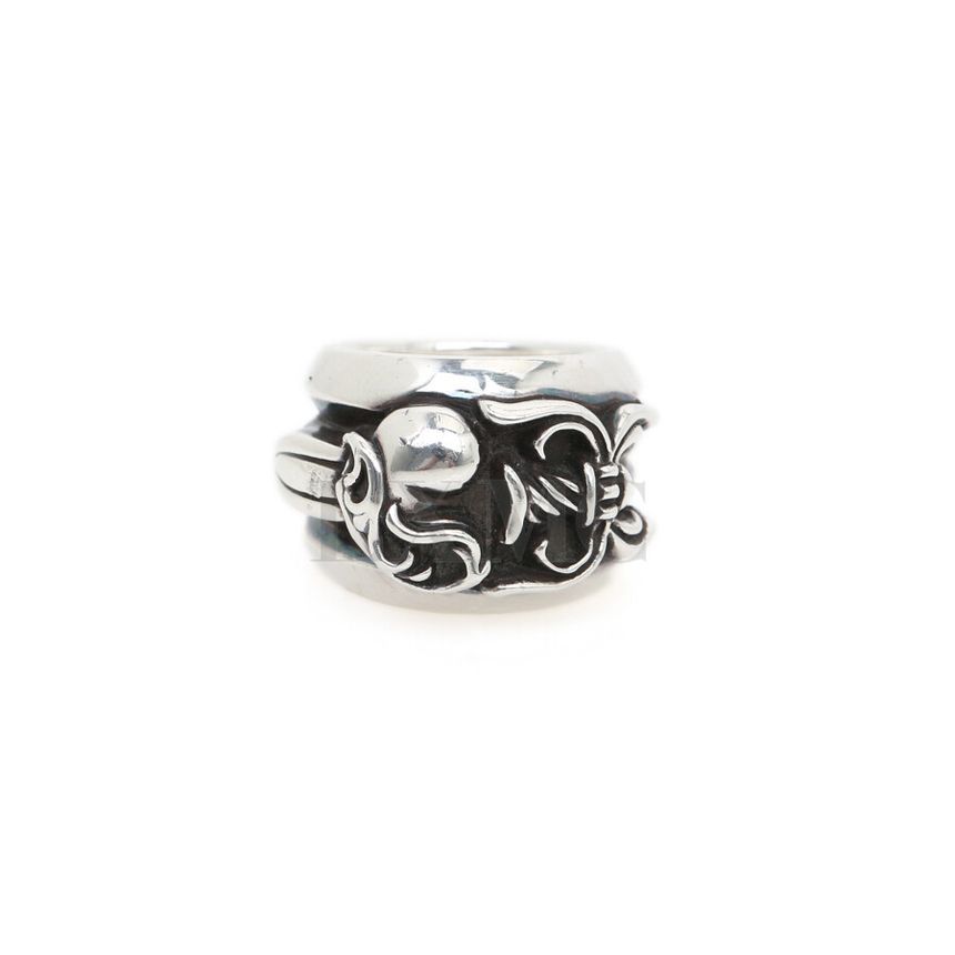 Chrome Hearts Heart Dagger Ring Silver Ring 13 131250474