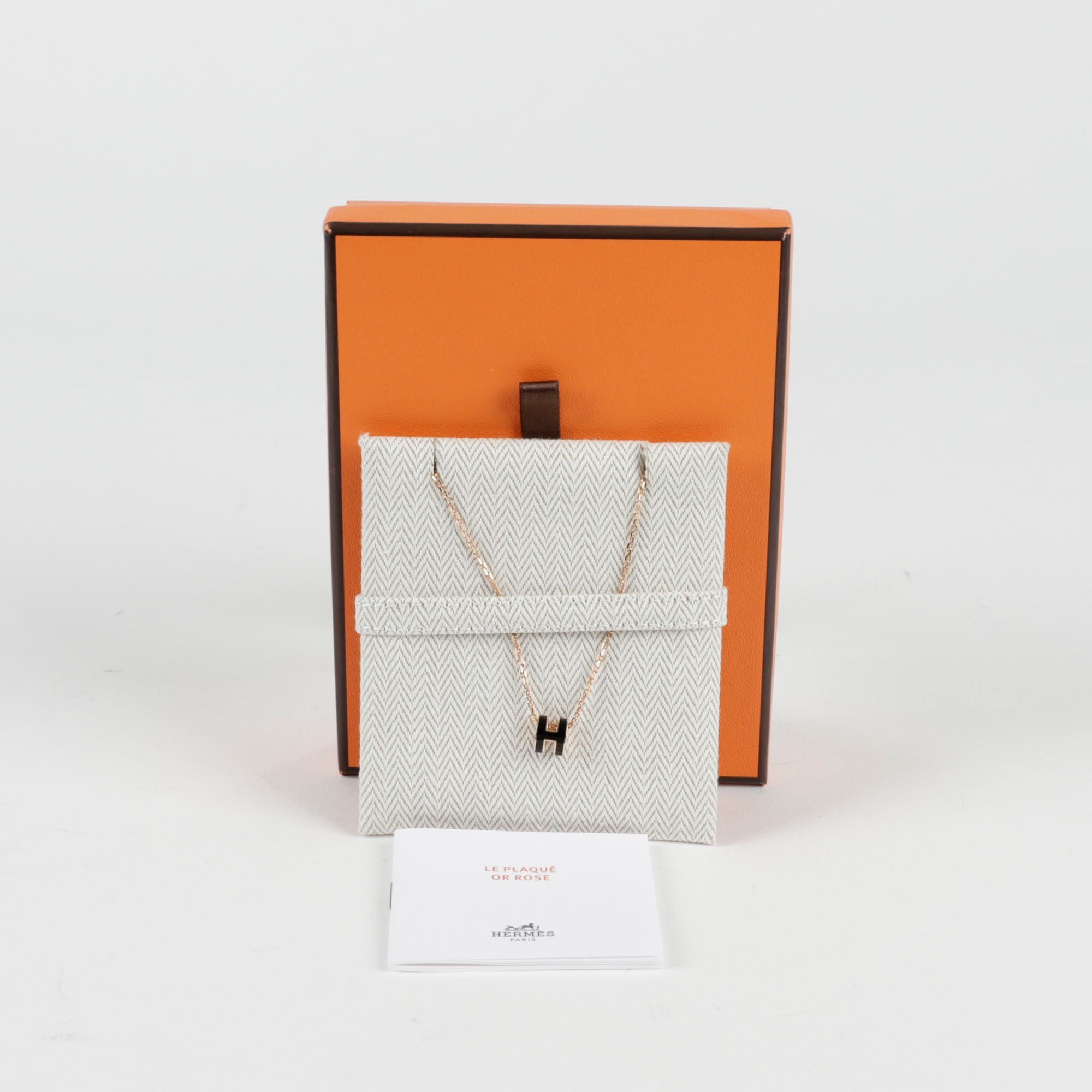Hermes H147992 Popashu Mini Pendant Necklace 130601065