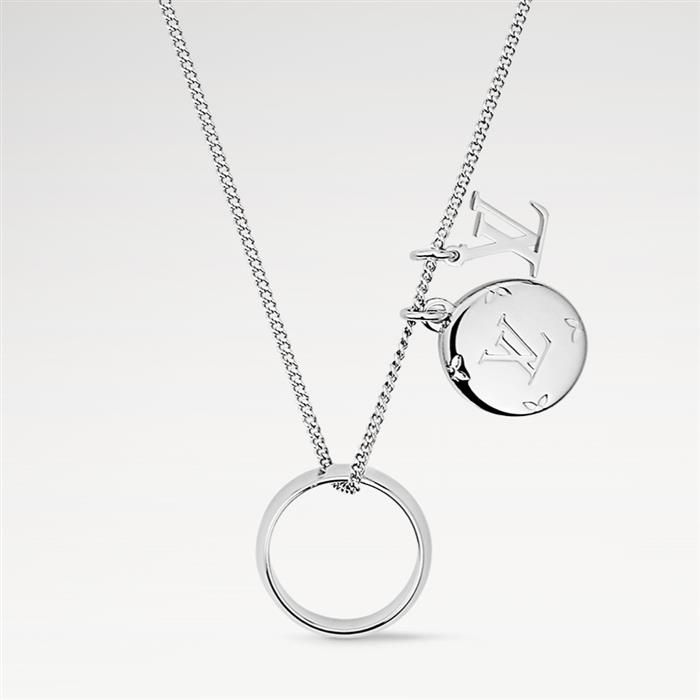 Louis Vuitton Monogram Charm Necklace M62485 131223204