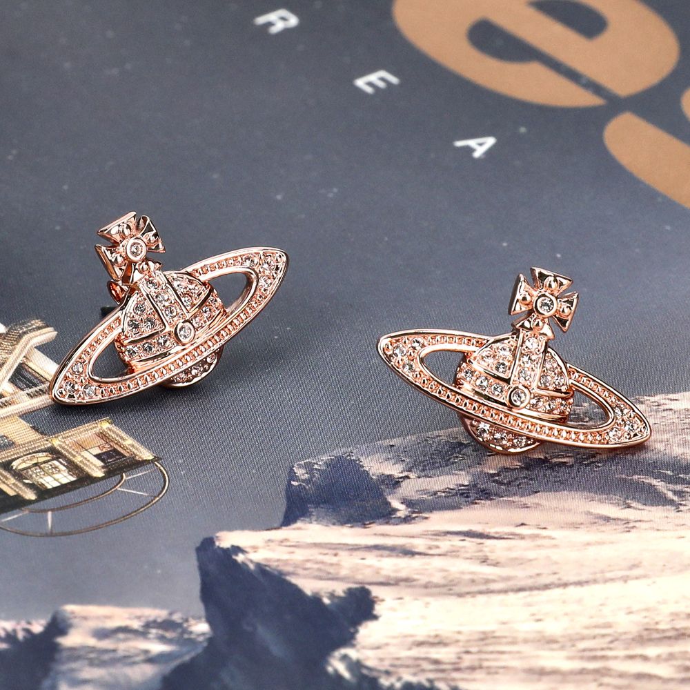 Vivienne Westwood Mini Bas Relief Earrings 131218672