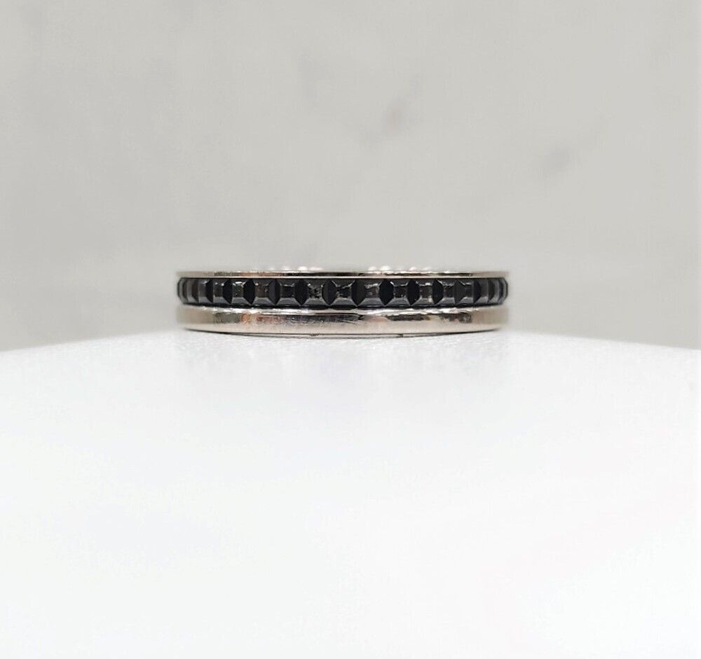 Boucheron Quattro Black Edition Wedding Band Ring Size 61 130792886