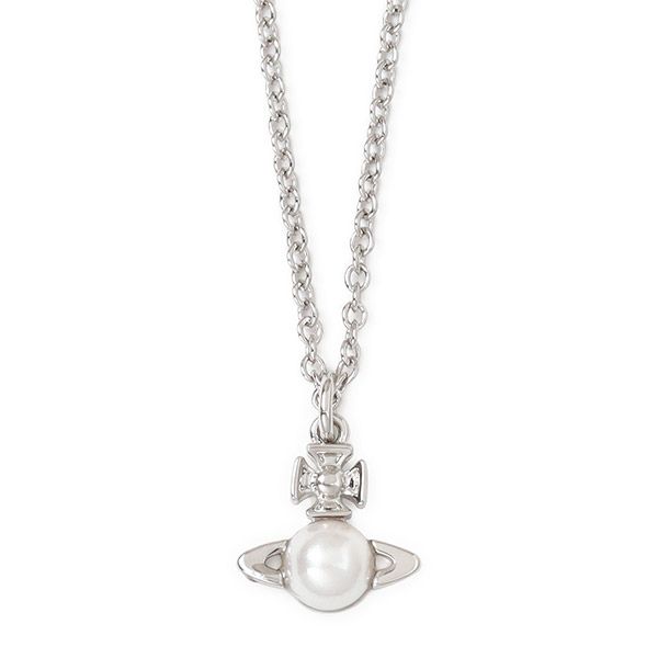 Vivienne Westwood Balbina Necklace in Silver 78473532