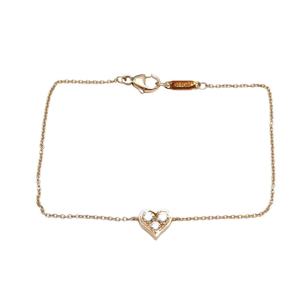 Tiffany & Co Diamond Heart Bracelet 7532842465 129070557