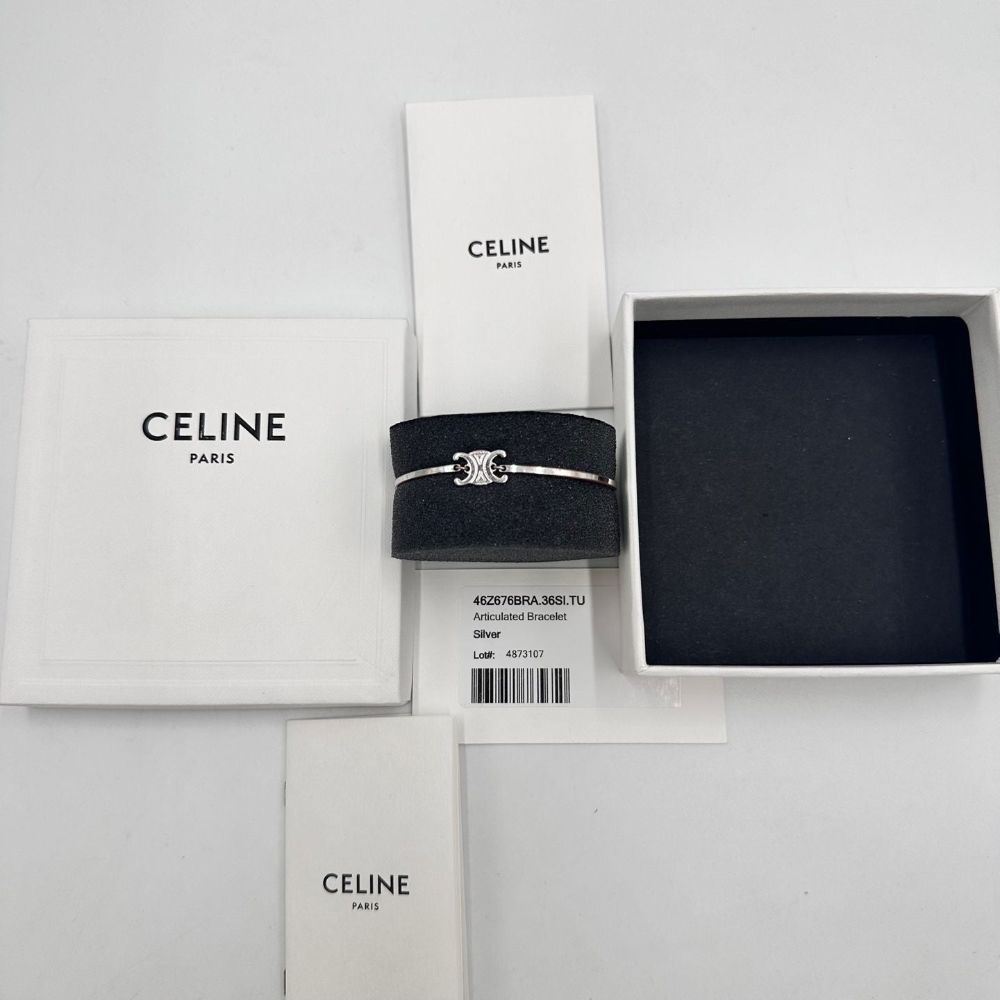 Celine Celine Triomphe Articulated Bracelet 12345 121592040