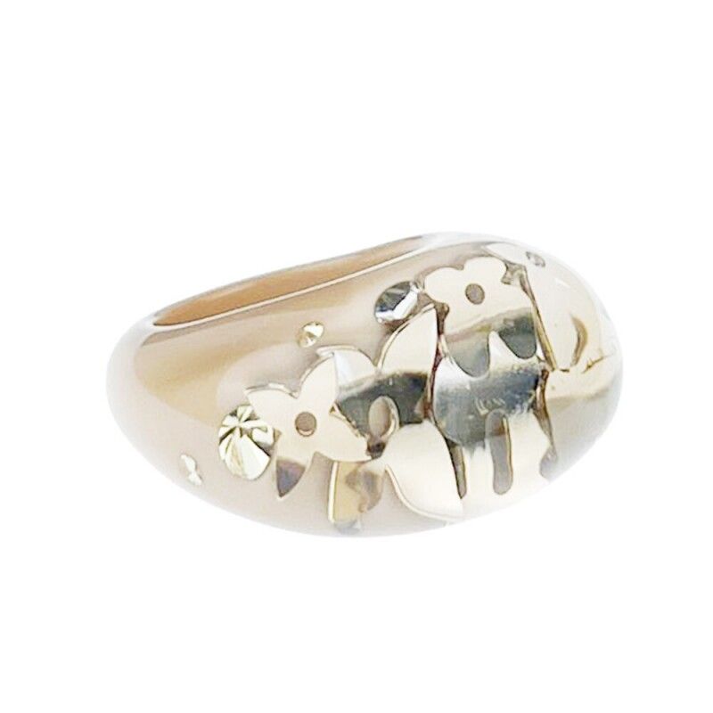 Louis Vuitton Flower Resin Ring 12.5 64511225