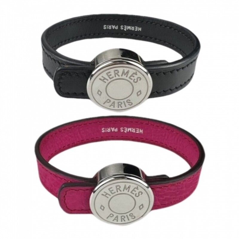 Hermes Hermes Two-Way Leather Bracelet 64561595