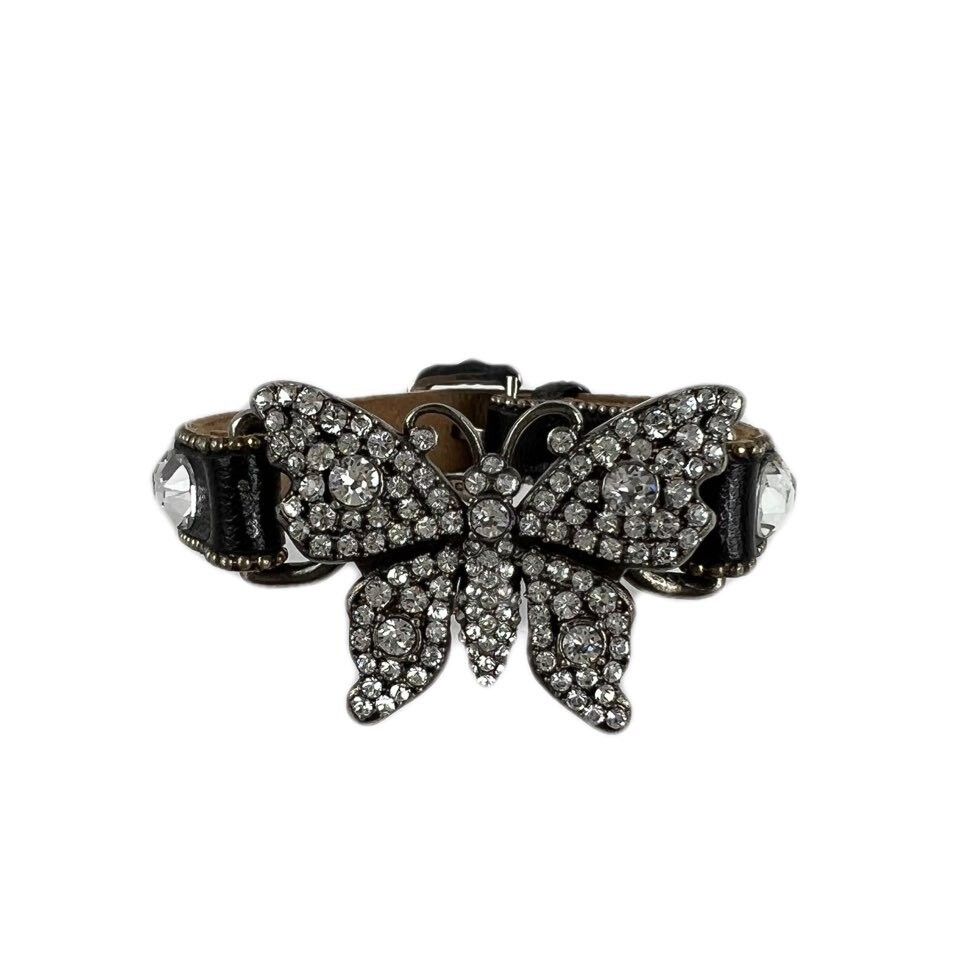 Gucci Crystal Stud Butterfly Bracelet 504349 64045664
