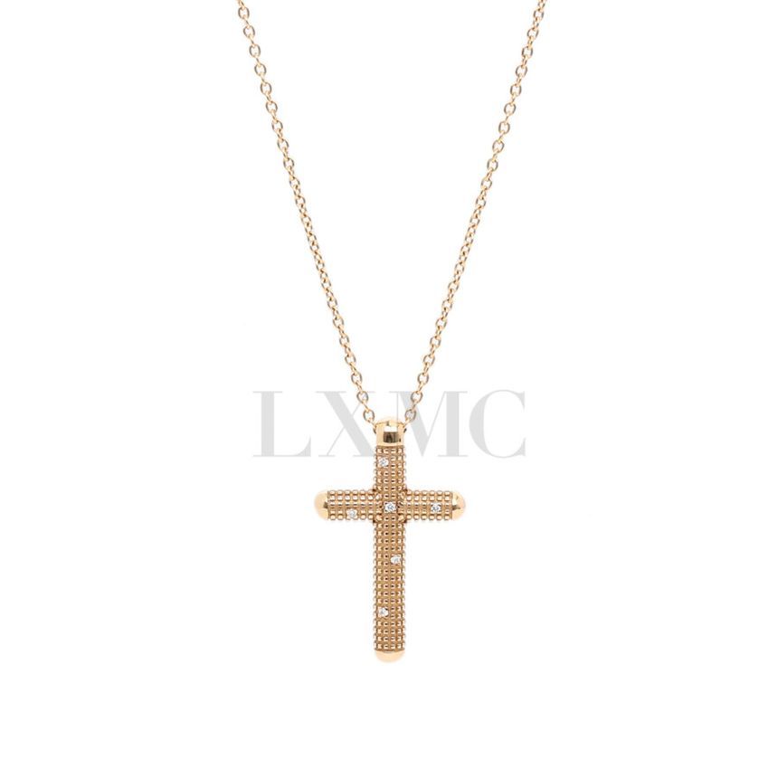 Damiani Metropolitan Diamond Cross Necklace 45CM 128810435