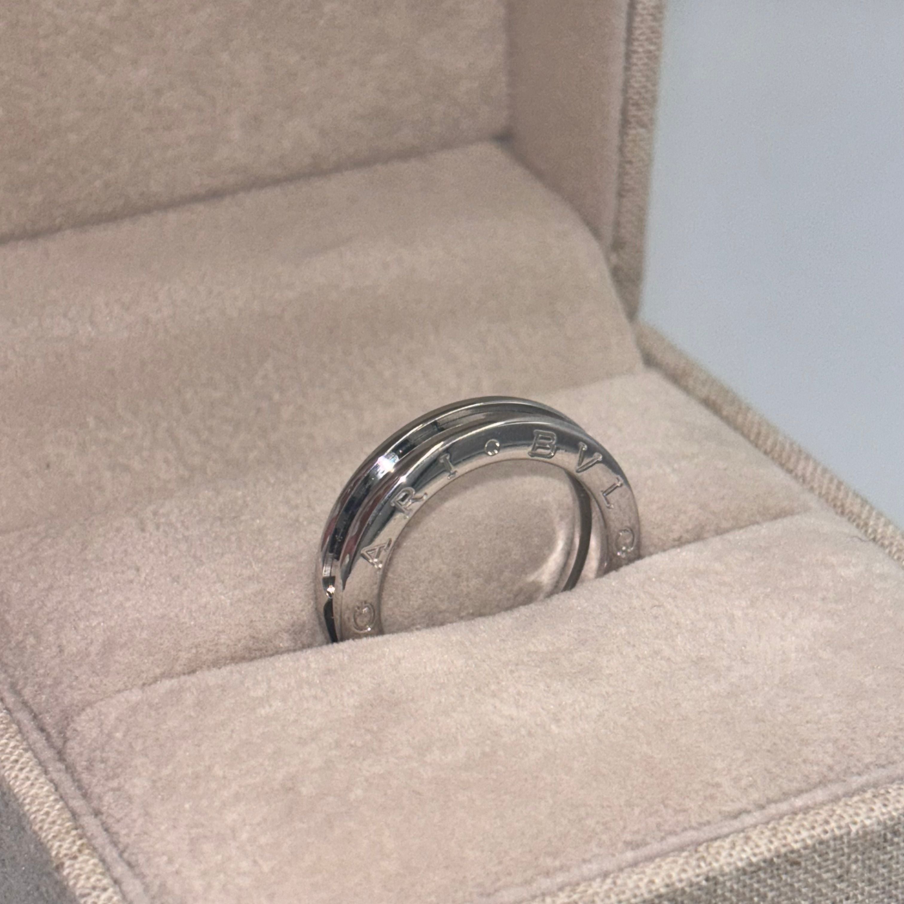 Bulgari B.zero1 Ring White Gold 52 128702312